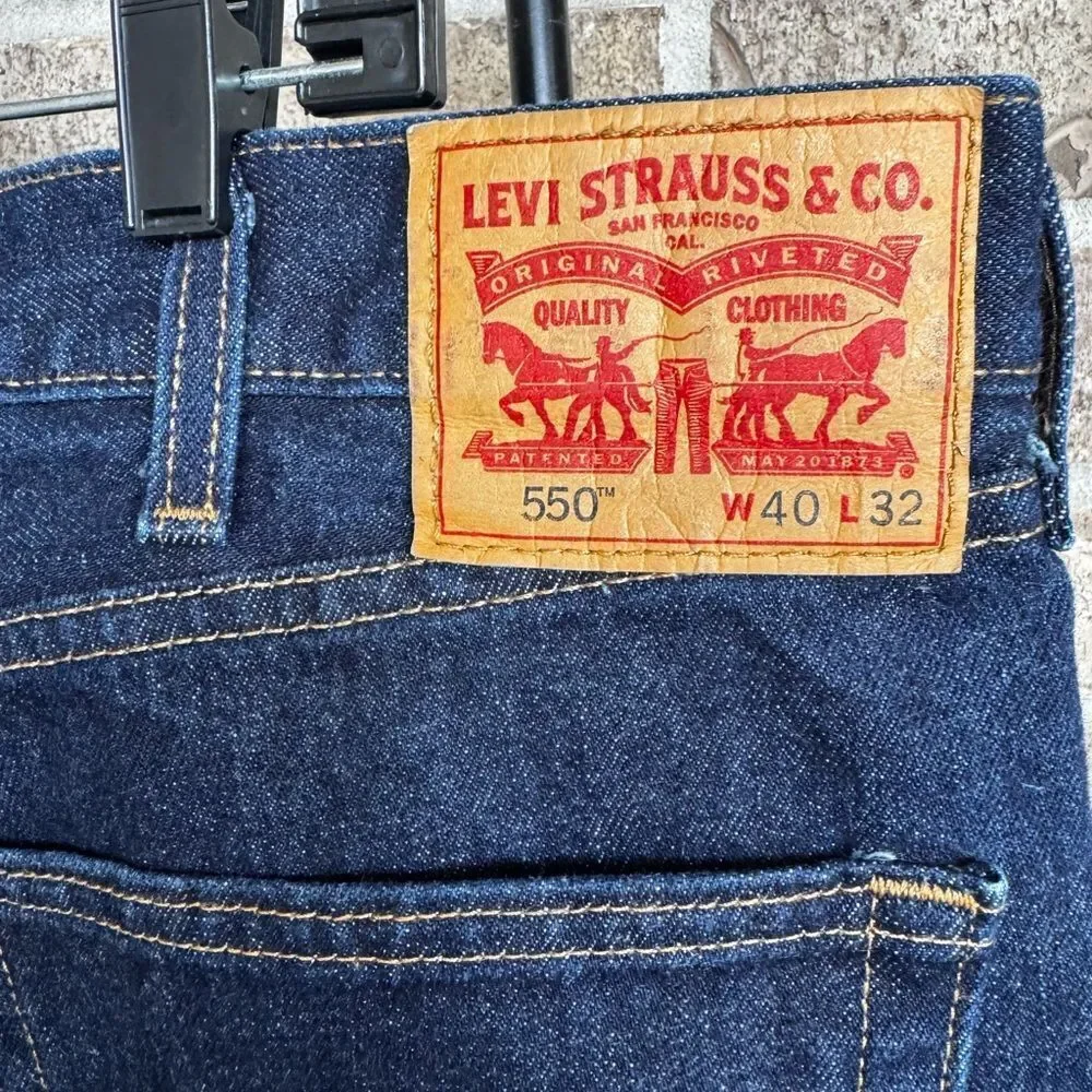 Levi's Blue Jeans Classic Denim Size 40x32